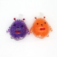 Custom Pad Printing Stress Relief TPR Material Animal Stress Toy With Water Beads